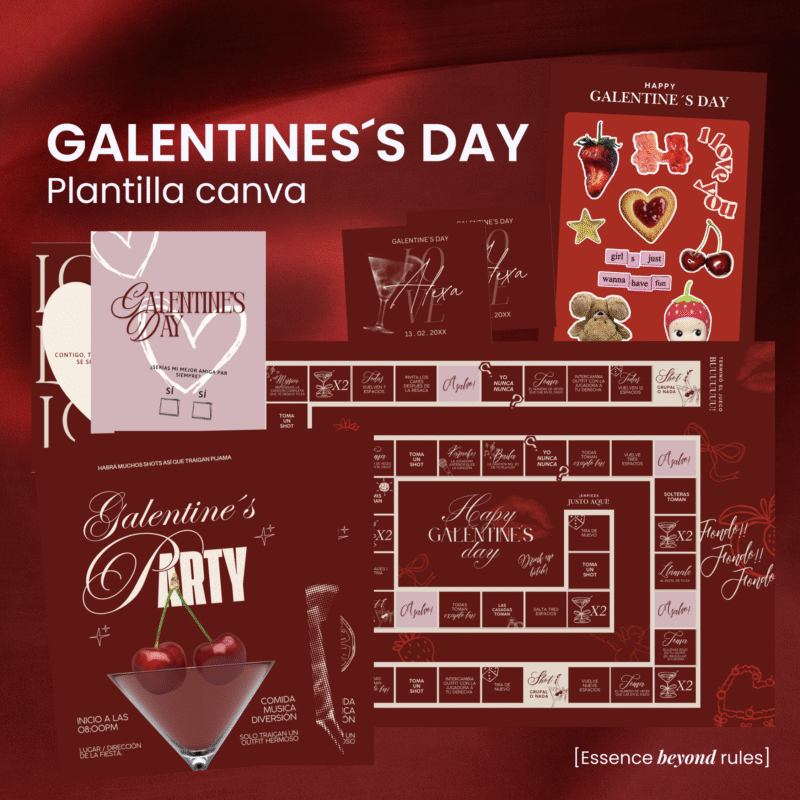 Kit de Plantillas de Galentine’s